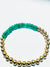 Serendipity | Green Jade Gold Bracelet - ChloeYves