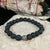 Sacred | Lava Rock Men's Bracelet - ChloeYves